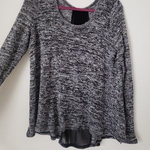 Black long sleeve shirt